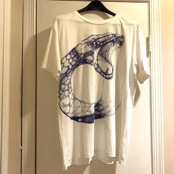 Gucci Shirts Gucci Pit Viper Snake Rattlesnake Mens Tshirt